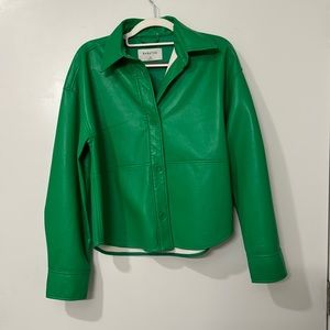 Aritzia babaton pelli hip jacket (faux leather)